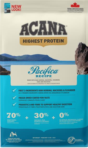 Acana Highest Protein Dog pacifica 11,4kg