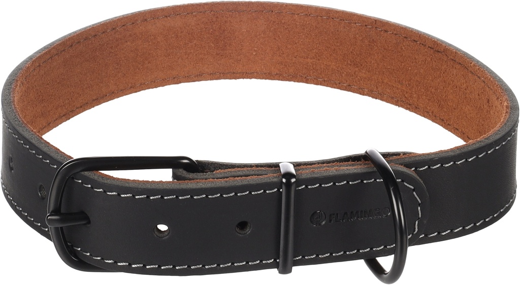 Chien Collier Montana Noir XL 47,5-58cm 28mm