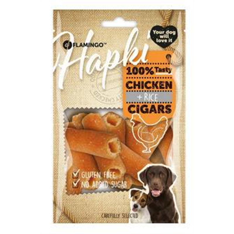 HAPKI CIGARE DE POULET & RIZ 85GR