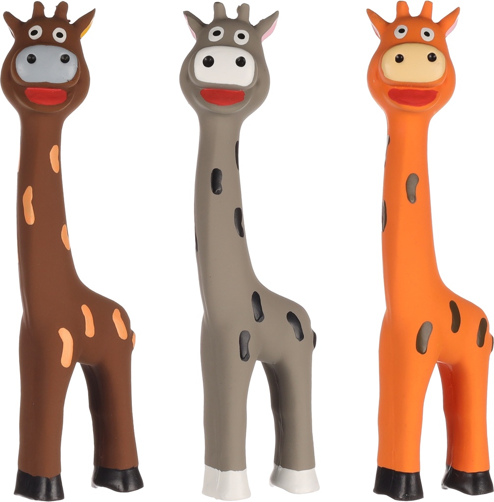 [FLAM_522496] JCHIEN LATEX MON GIRAFE ASSORTIMENT 7,7x5,3x24CM