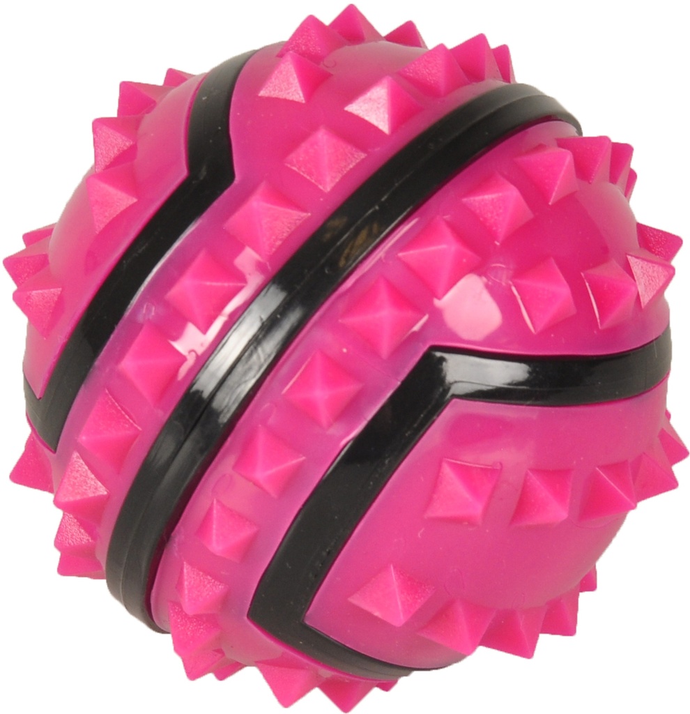 JCHIEN TPR SPIKY BALL ROSE 7CM