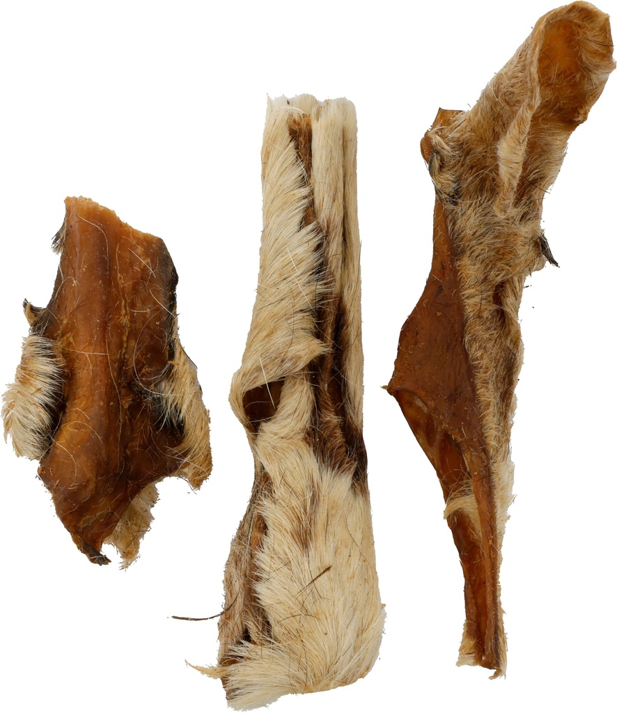NATURE SNACK PEAU DE TÊTE DE MOUTON AVEC POILS 200G
