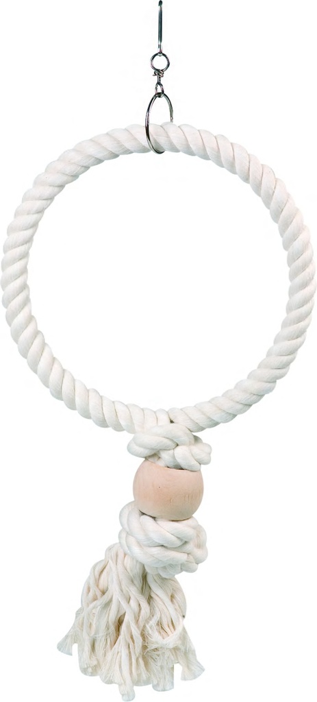 PENDENTIF CORDE - RING - L