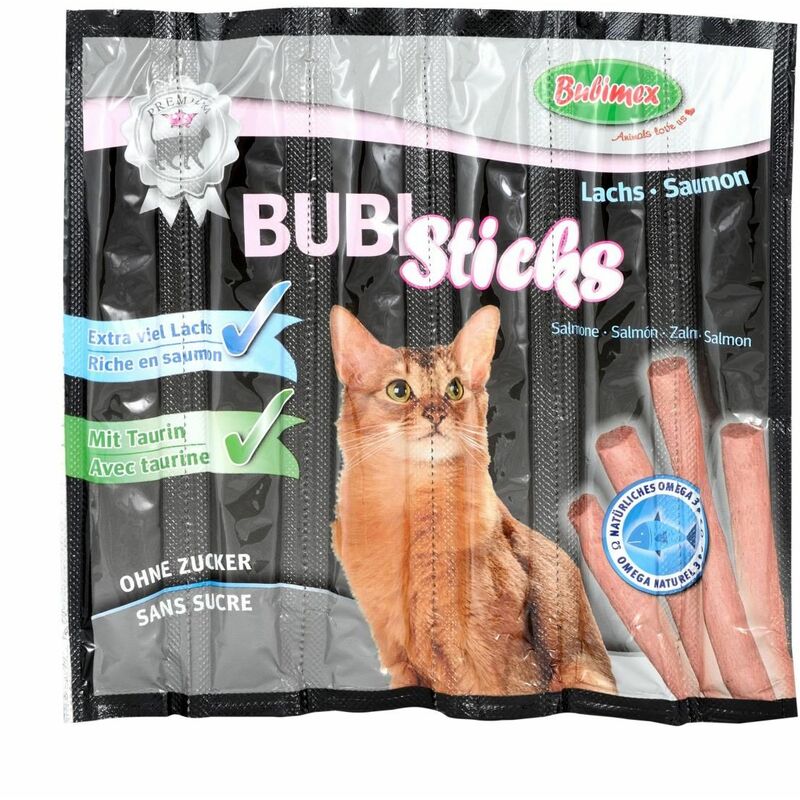 Bubi Sticks au saumon, 30g