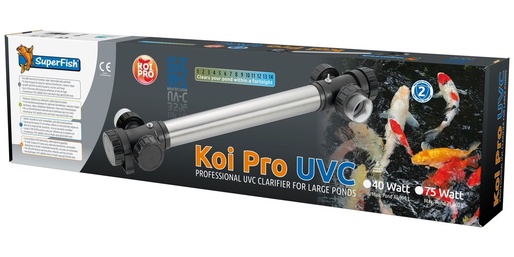 [AQDI_06010245] SF KOI PRO RVS UV T5 75 W / 75.000 LTR
