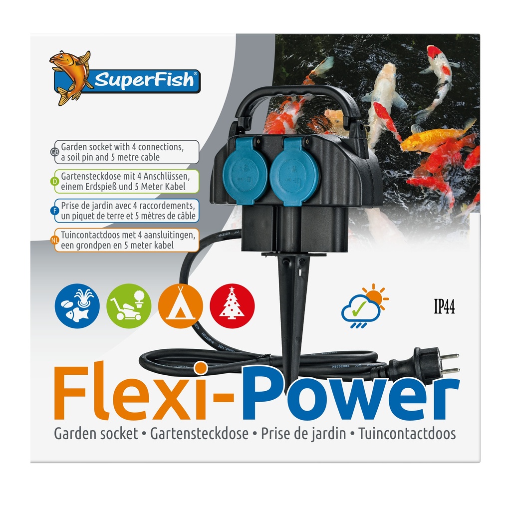 SF FLEXI POWER RALONGE 4 PRISES 