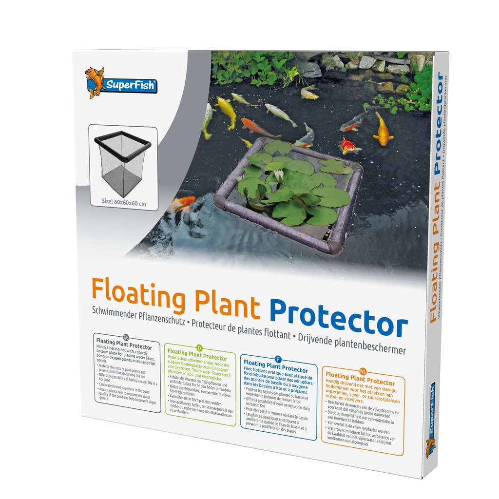 SF FLOATING PLANT PROTECTOR 70X70X70CM