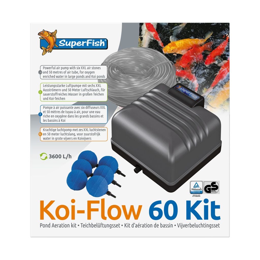 [AQDI_07010440] SF KOI FLOW 60 PROFESSIONNELKIT A AIR