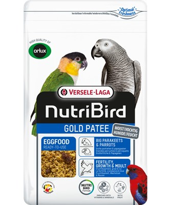 [VERS_422239] Gold Patee Grandes Perruches & Perroquets - 1kg