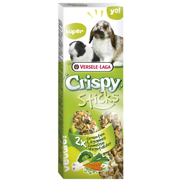 [VERS_462058] Sticks Lapins-Cobayes Légumes - 2 pièces - 110g