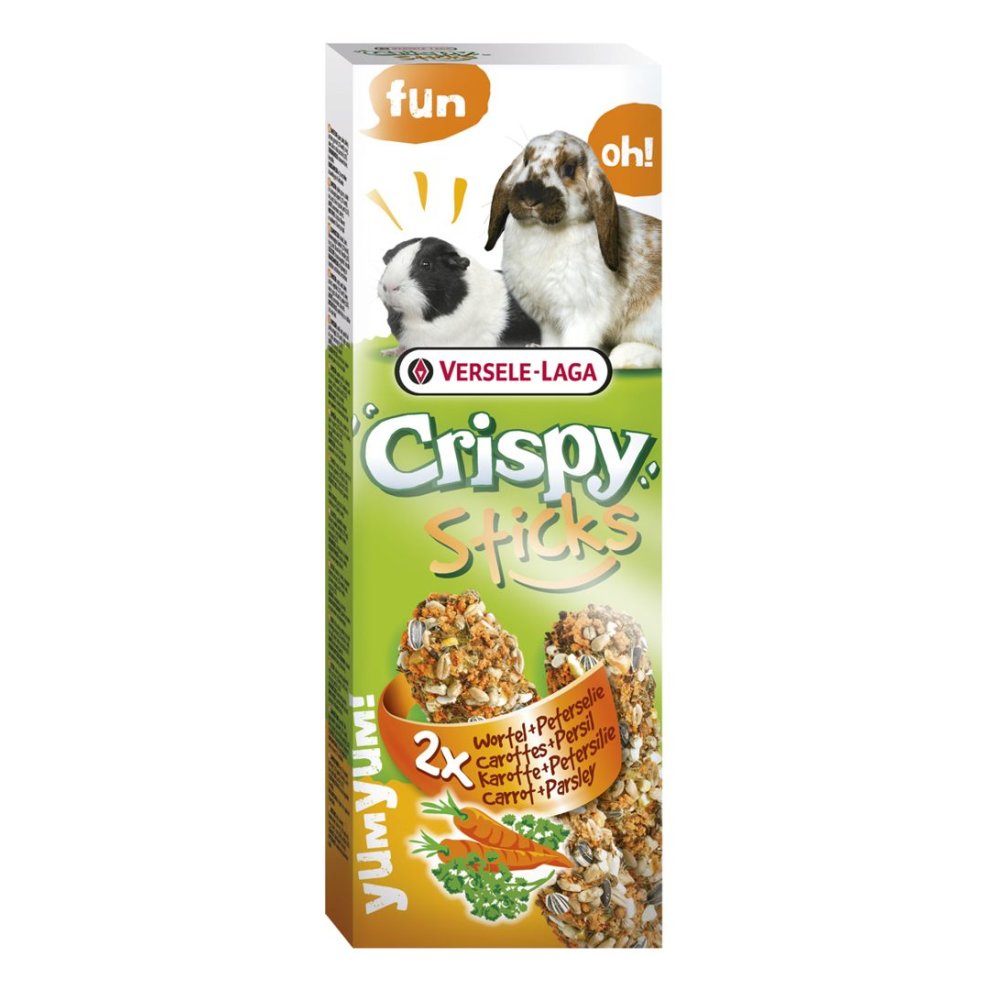 [VERS_462060] Sticks Lapins-Cobayes Carottes & Persil - 2 pièces - 110g