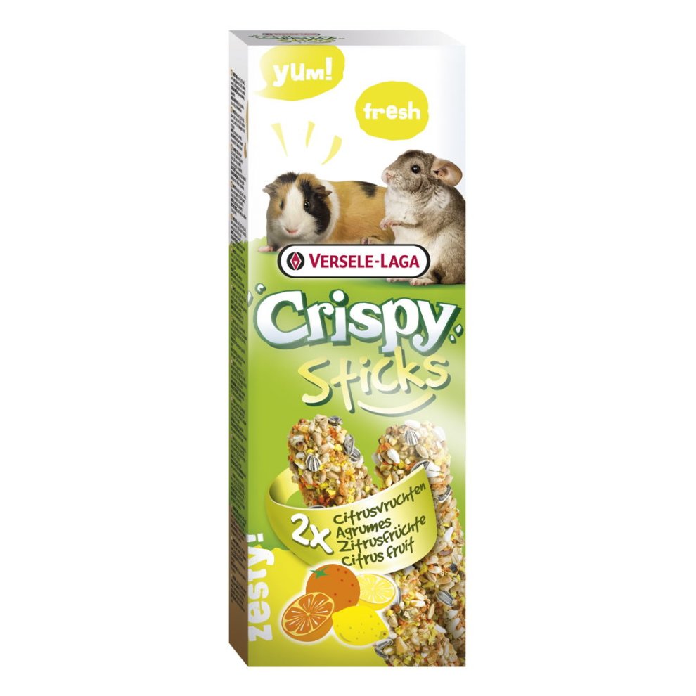 [VERS_462066] Sticks Cobayes-Chinchillas Agrumes - 2 pièces - 110g