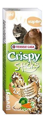 [VERS_462068] Sticks Hamsters-Rats Riz & Légumes - 2 pièces - 110g