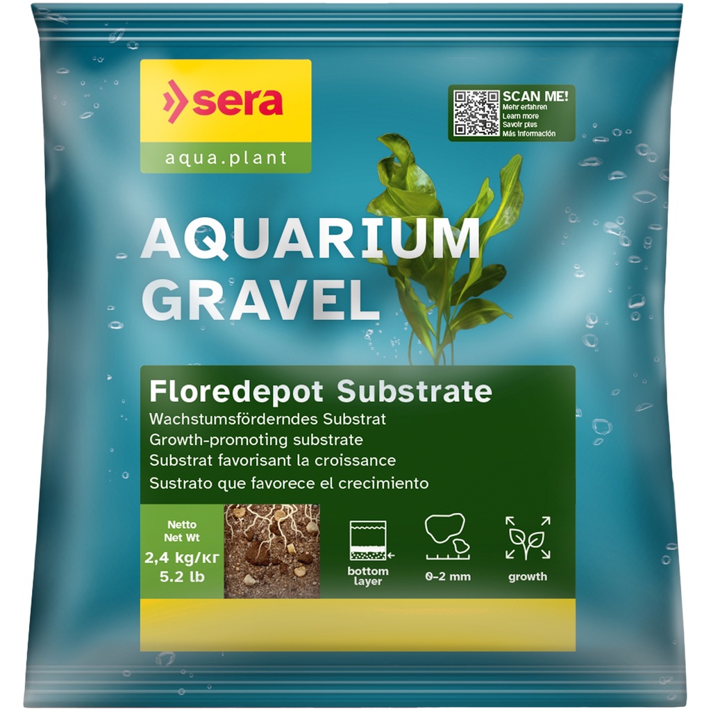 [SERA_32856_48348] Sera Aquarium Gravel Floredepot Substrate 2,2 L