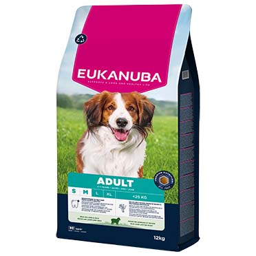 EUKANUBA DOG AD SMMED LMBRC 12KG