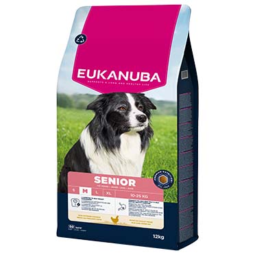 EUKANUBA DOG SR MED CKN 12KG