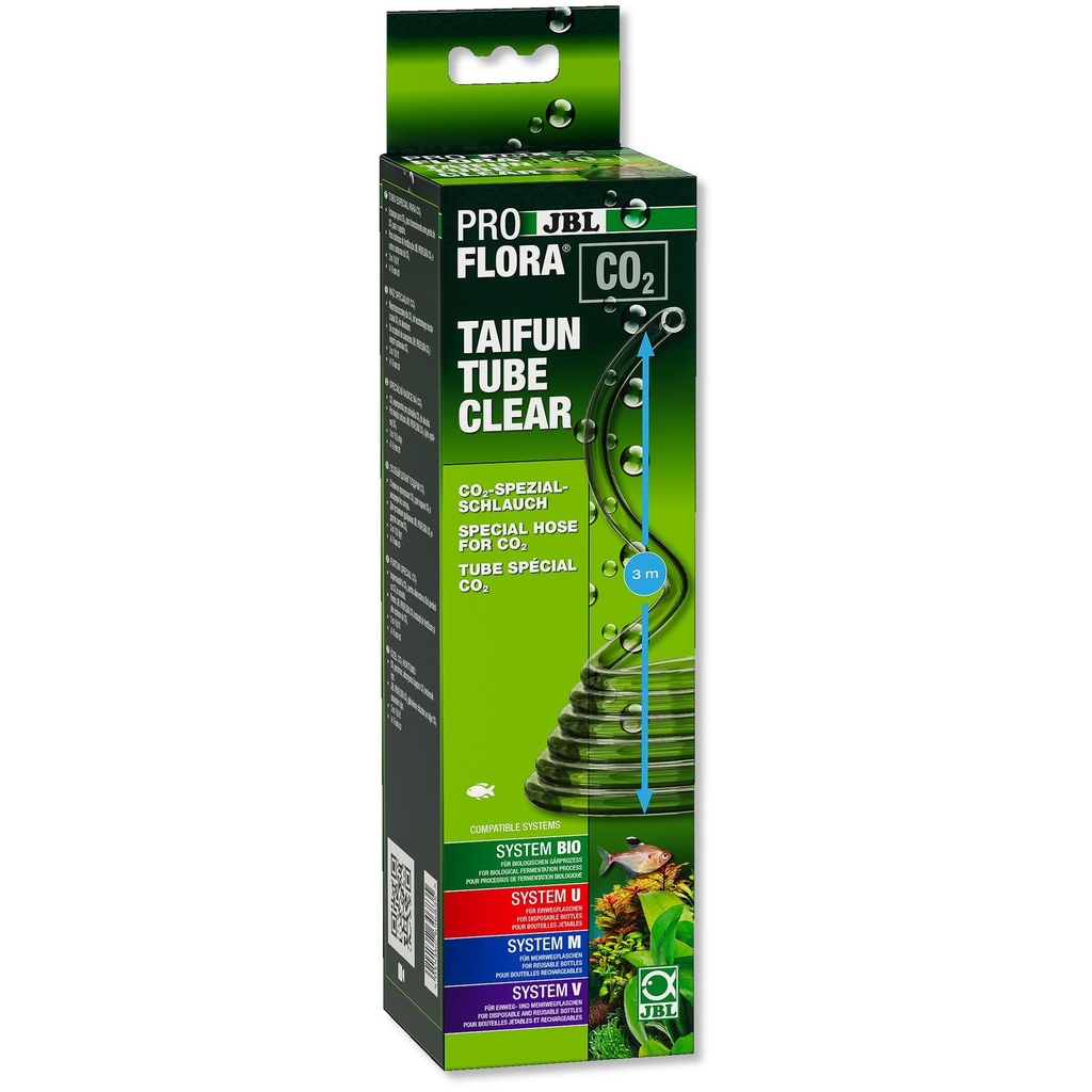 [JBLG_6468300] JBL PROFLORA CO2 TAIFUN TUBE CLEAR