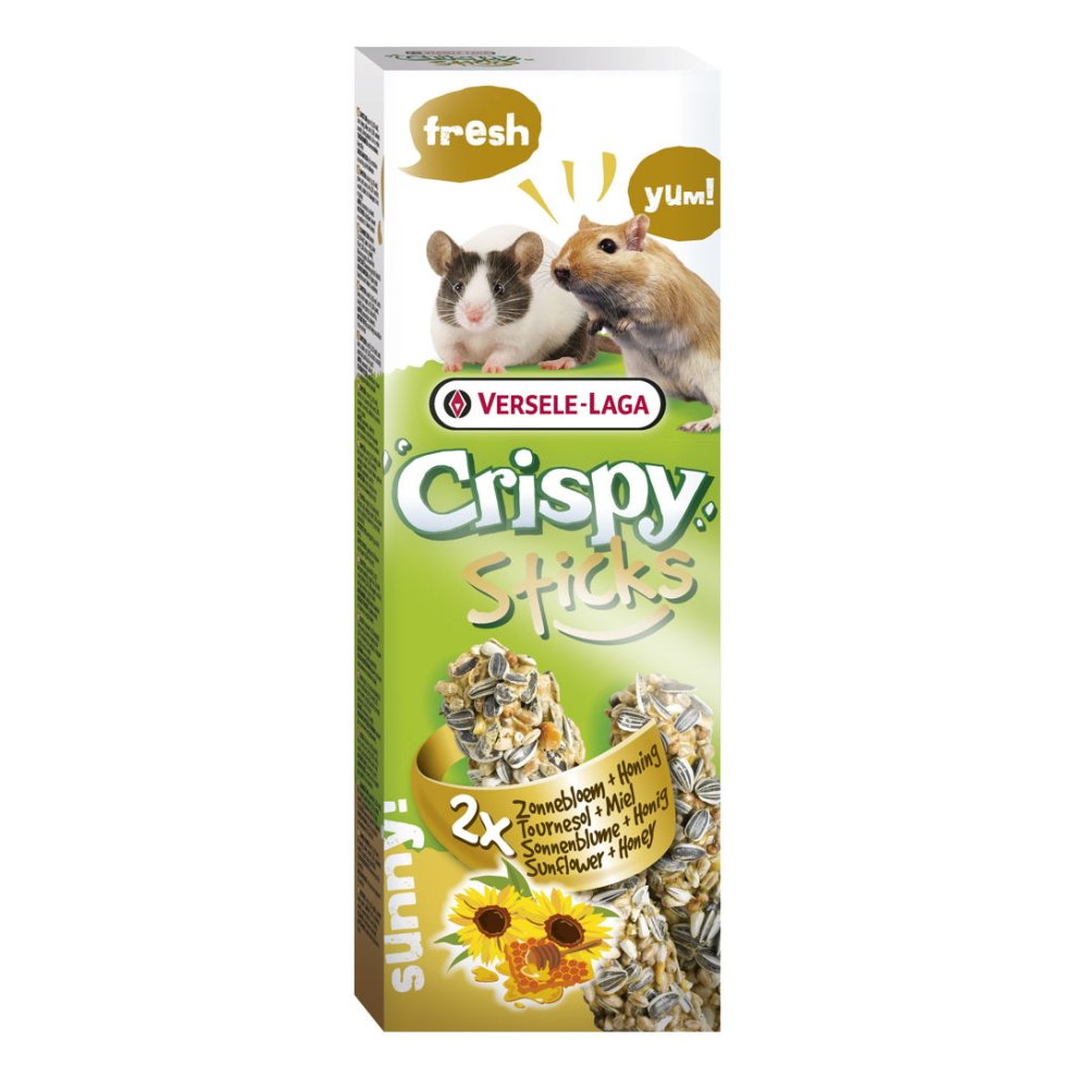 [VERS_462072] Sticks Gerbilles-Souris Tournesol & Miel - 2 pièces - 110g