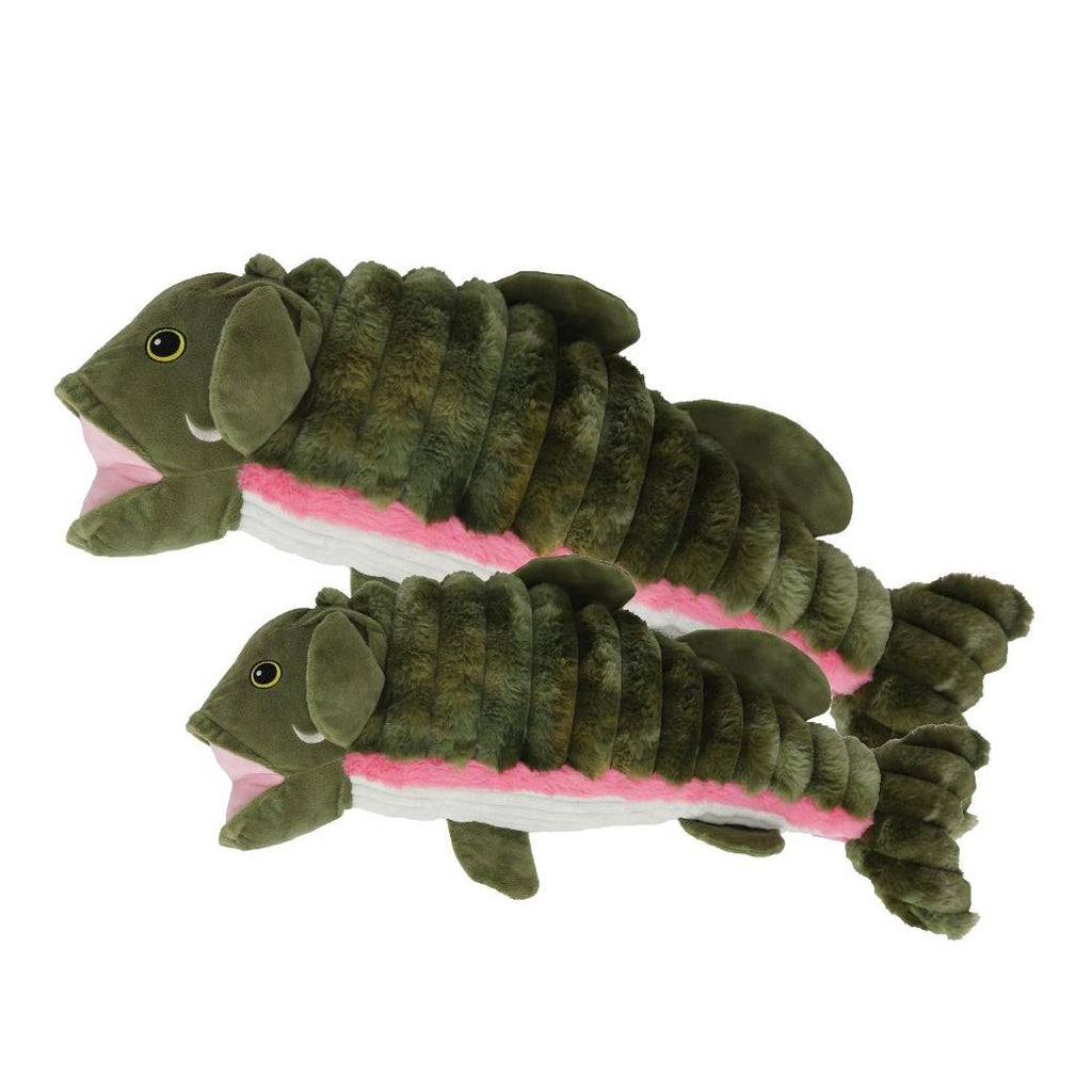 VINNIE LE POISSON EN VELOURS CÔTELÉ AVEC SQUEAK XL 65 CM