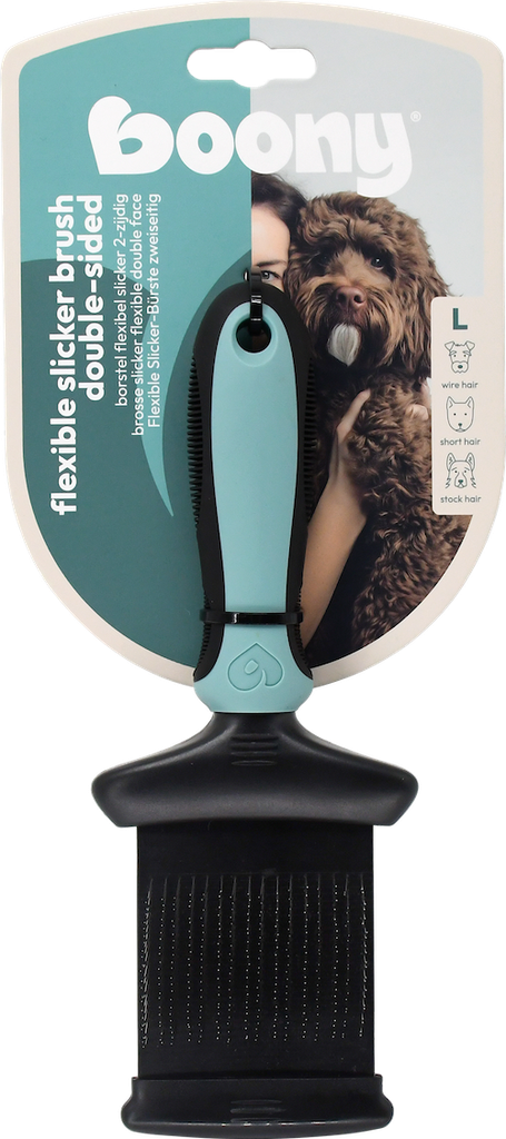 CHIEN SLICKER FLEXIBLE À 2 CÔTÉS GRAND