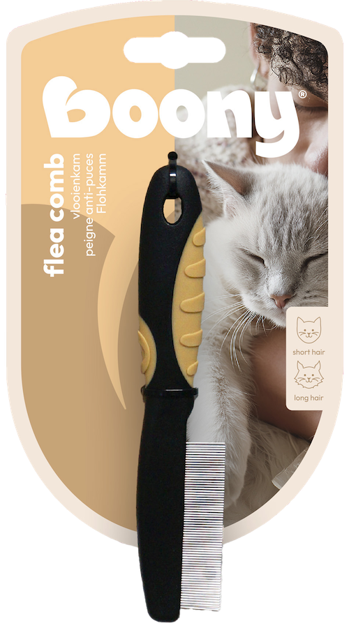 [DEBO_022 4321] PEIGNE DE PUCE POUR CHAT DENTS COURTES