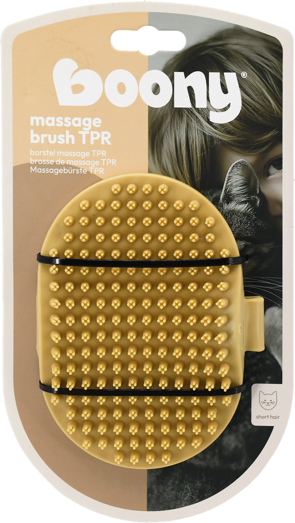 BROSSE DE MASSAGE CAT TPR AVEC POIGNÉE