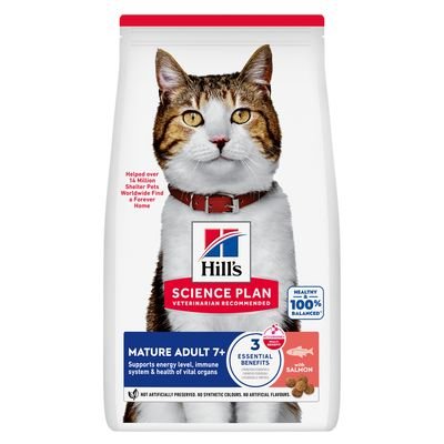 Hill's Science Plan - Mature Adult 7+ with Salmon 1,5kg