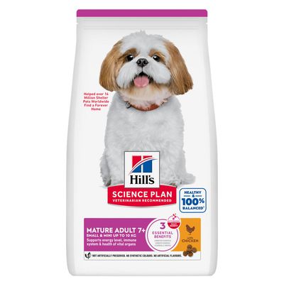 Hill's Science Plan - Mature Adult 7+ Small&Mini with Chicken 3kg