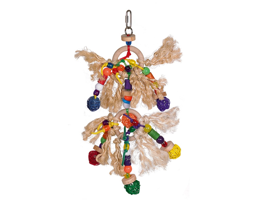 Jouet oiseau Fire Rings 35cm