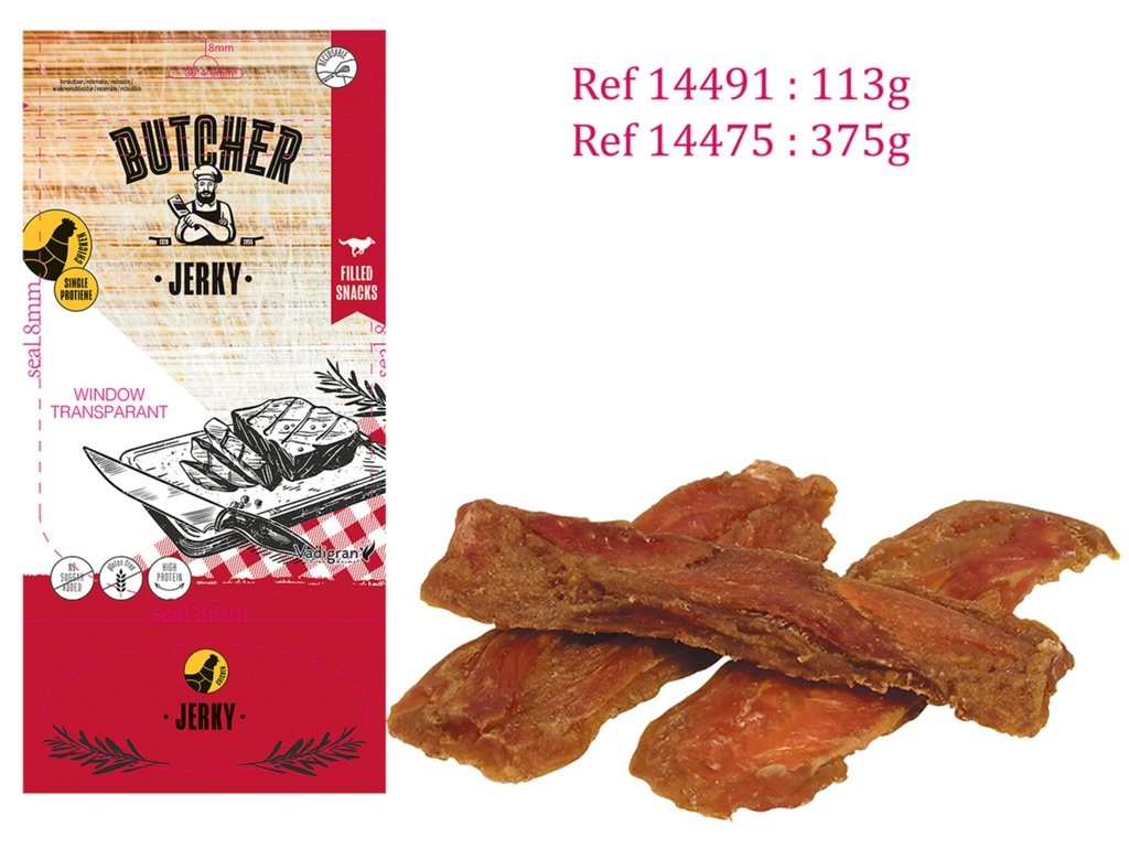 Chicken Jerky 375g