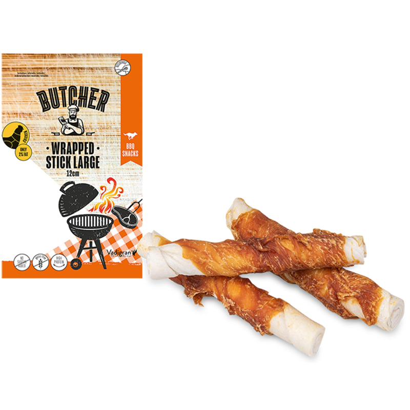 Chicken Wrapped Stick 12cm 150g LARGE
