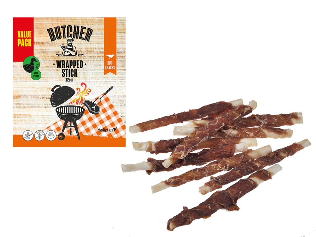 [VADI_14606] Duck Wrapped Stick 12cm 850g