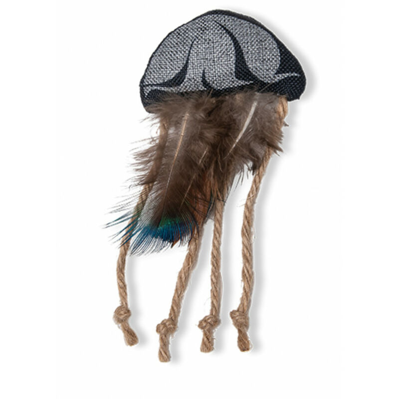 [VADI_18028] Jouet chat Seawies méduse 11cm