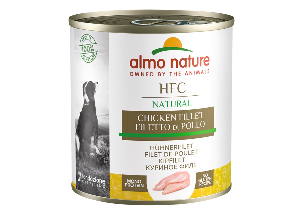 HFC Dogs 280g Natural - filet de poulet