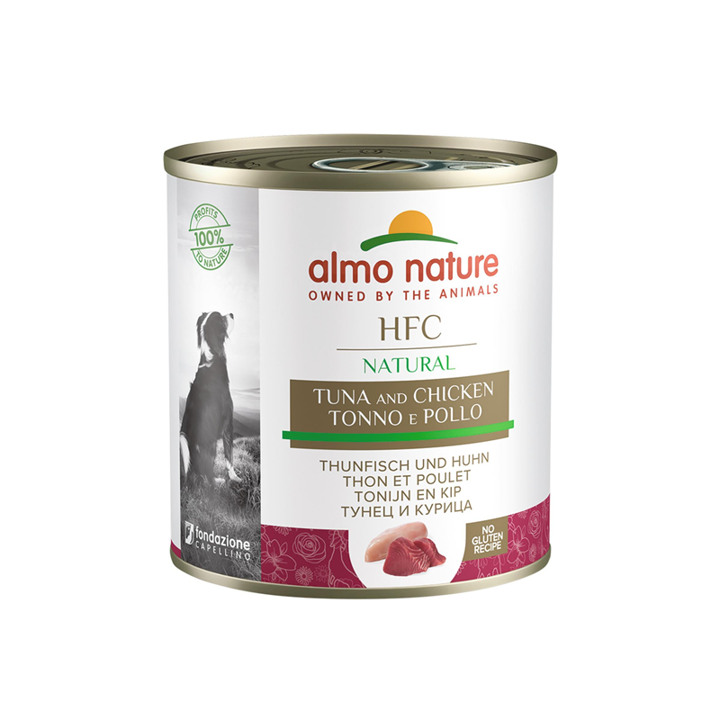 HFC Dogs 290g Natural - thon et poulet