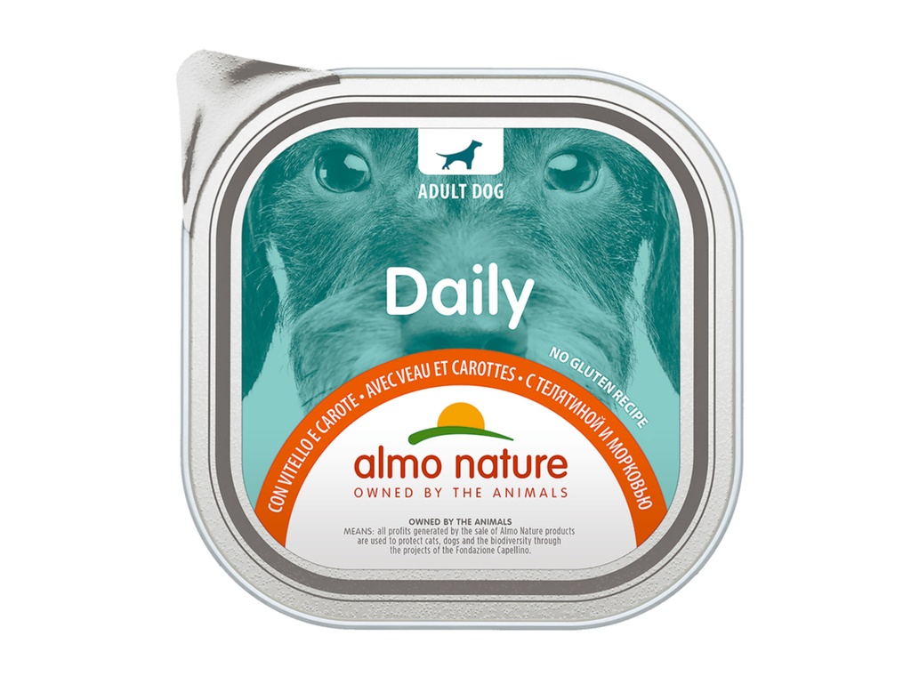Daily Dogs 300g avec Veau and Carottes