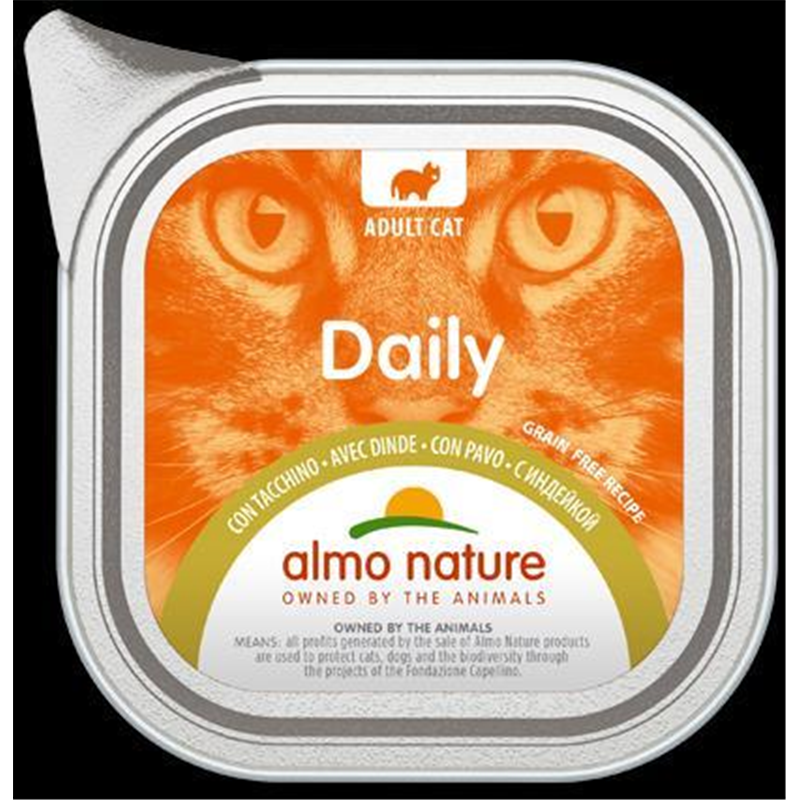 Daily Cats 100g avec Dinde
