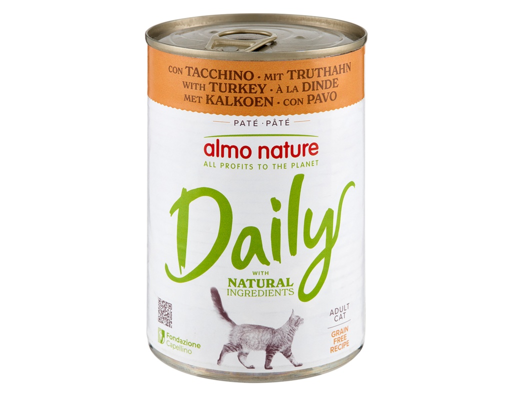 Daily Cats 400g avec dinde