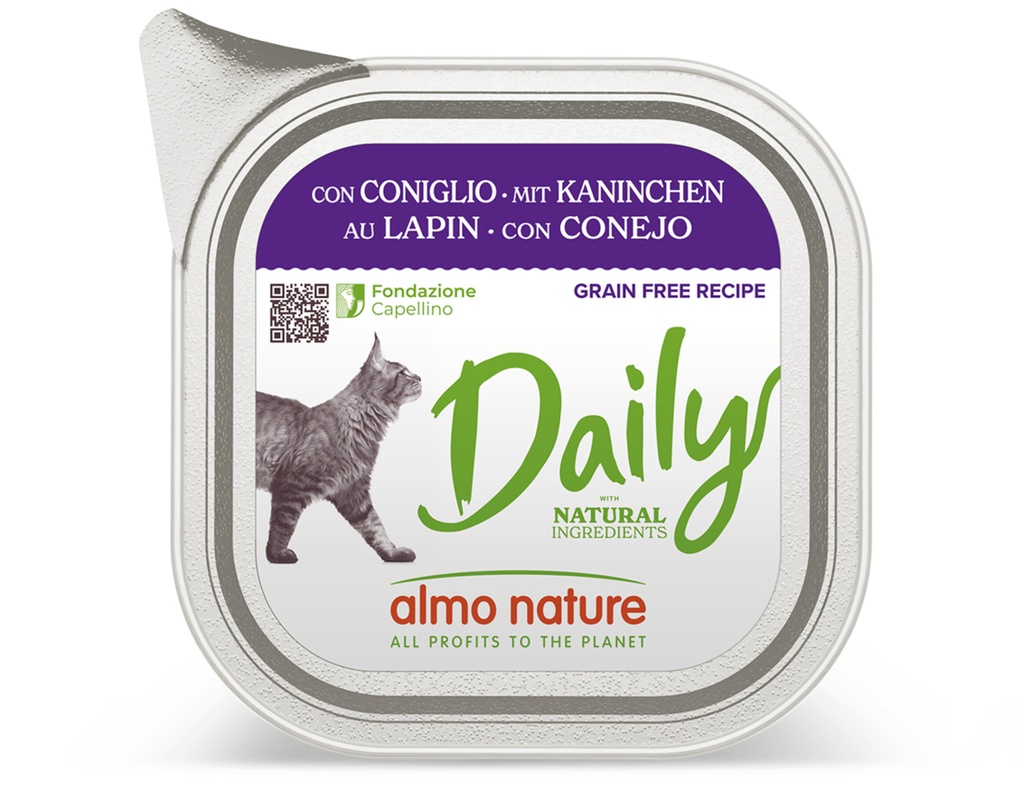 Daily Cats 100g avec Lapin