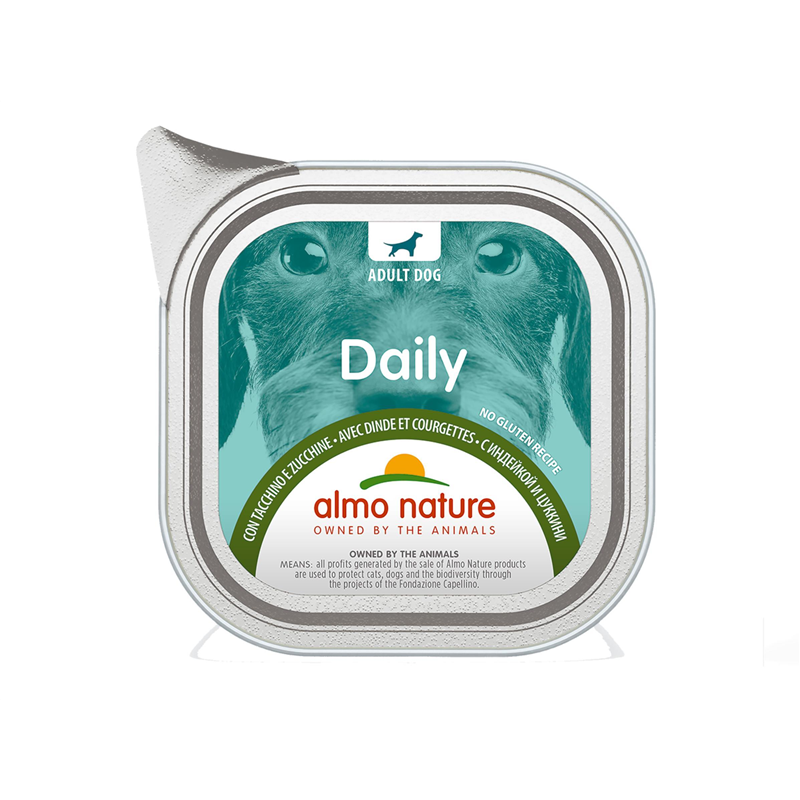 Daily Dogs 100g avec Dinde et Courgette