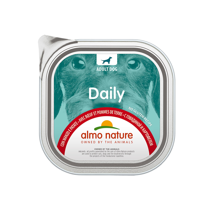 Daily Dogs 300g avec Boeuf et Pommes de Terre