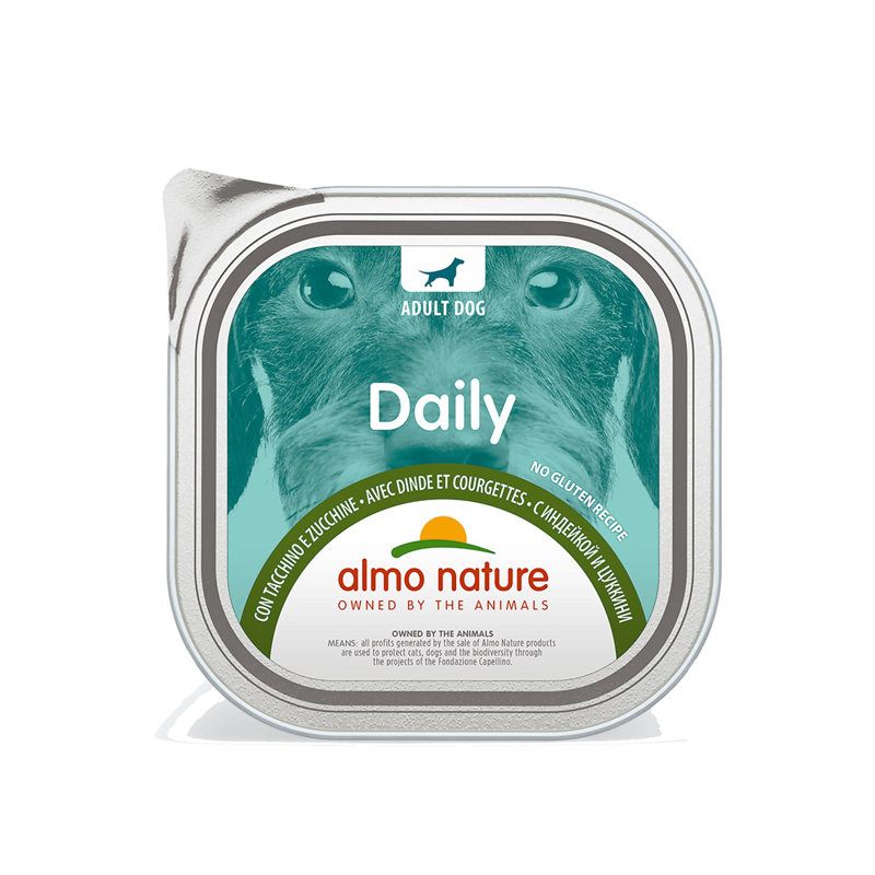 Daily Dogs 300g avec Dinde et Courgettes