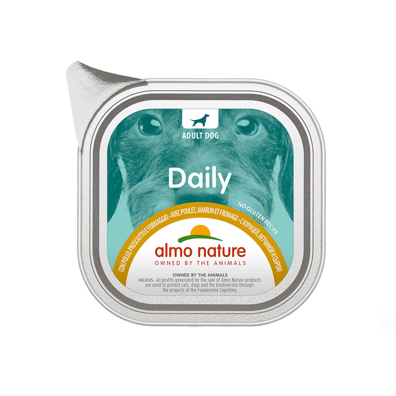 Daily Dogs 300g Poulet, Jambon and Fromage